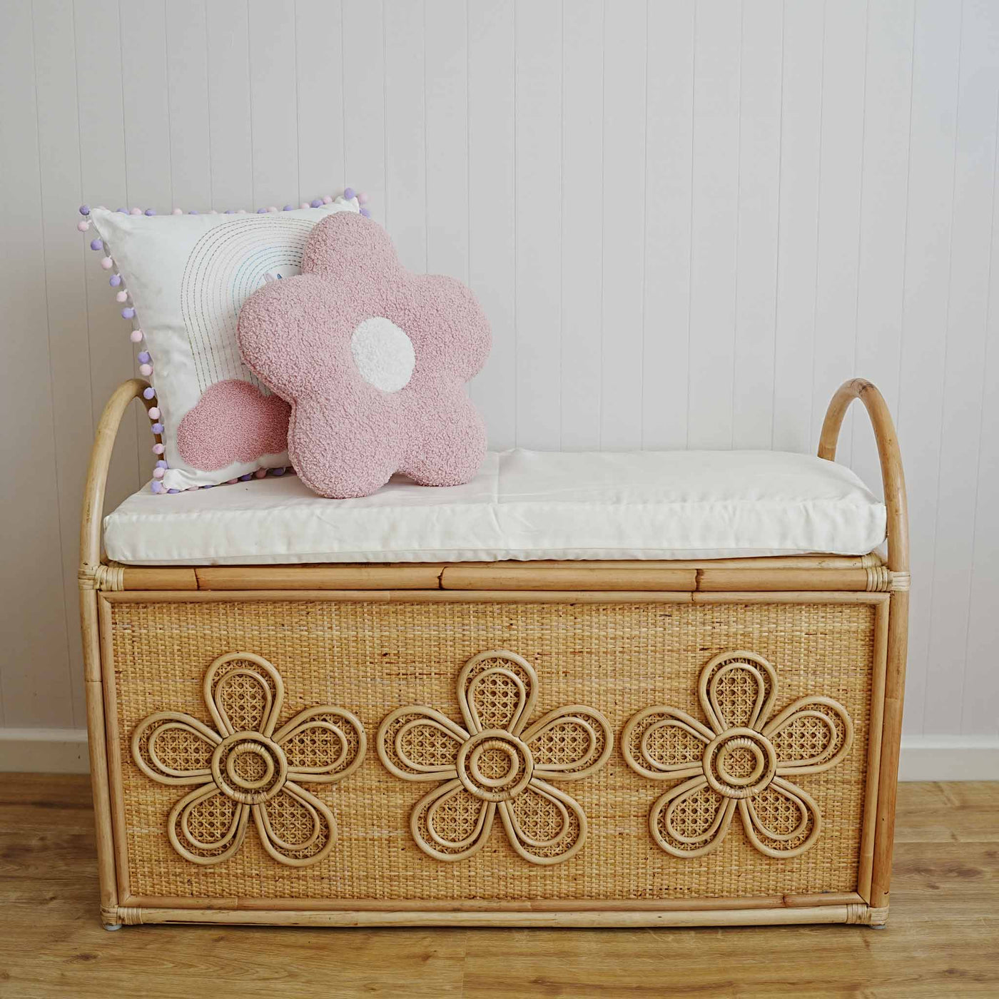 Flora Rattan Trunk Storage