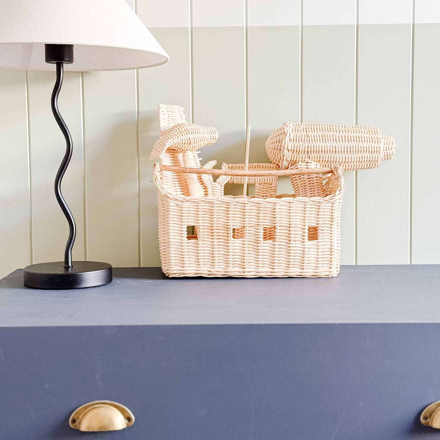 Tiny Tradie Rattan Tool Kit
