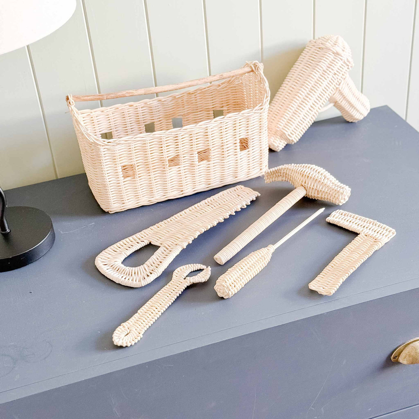 Tiny Tradie Rattan Tool Kit