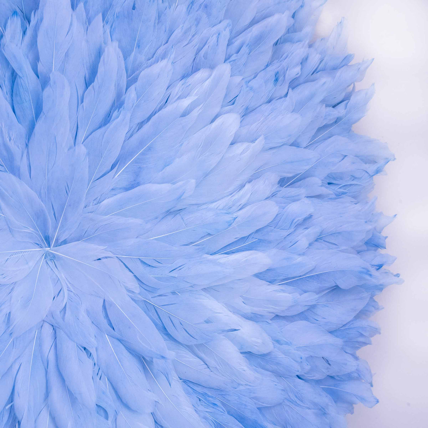 Feather Juju Hat Soft Blue