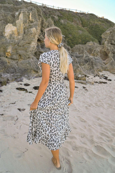 Iris Maxi Dress - Leopard